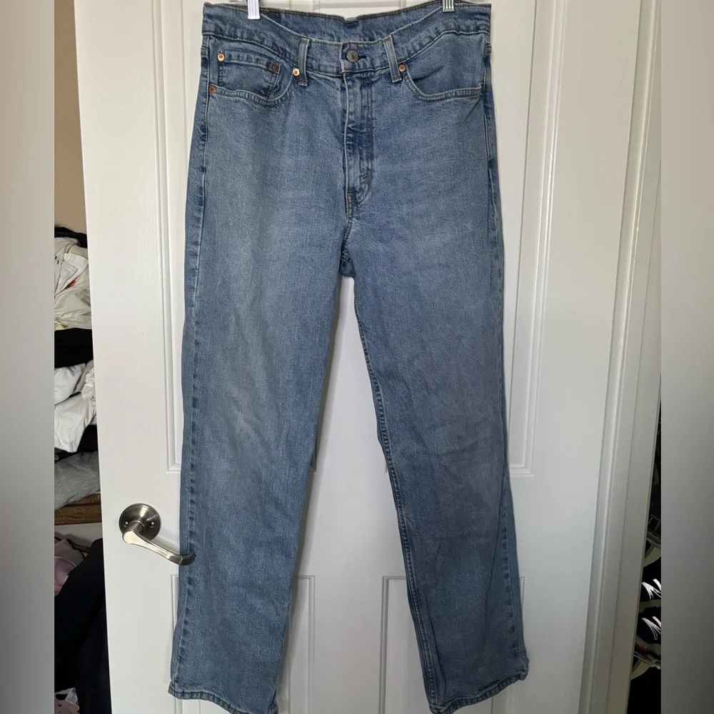 LEVI’s 550 Classic Men's Relaxed Blue Denim Jeans size 34x32
